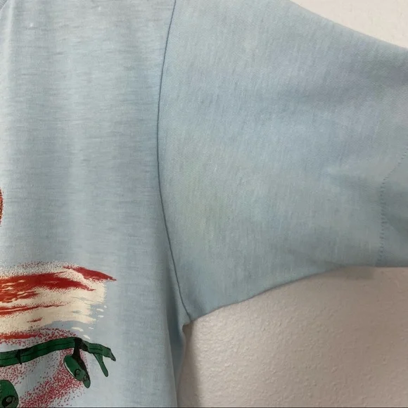 Vintage Rare “Now It’s Miller Time” B-52 Bomber Graphic Tee T-Shirt - Picture 6 of 13